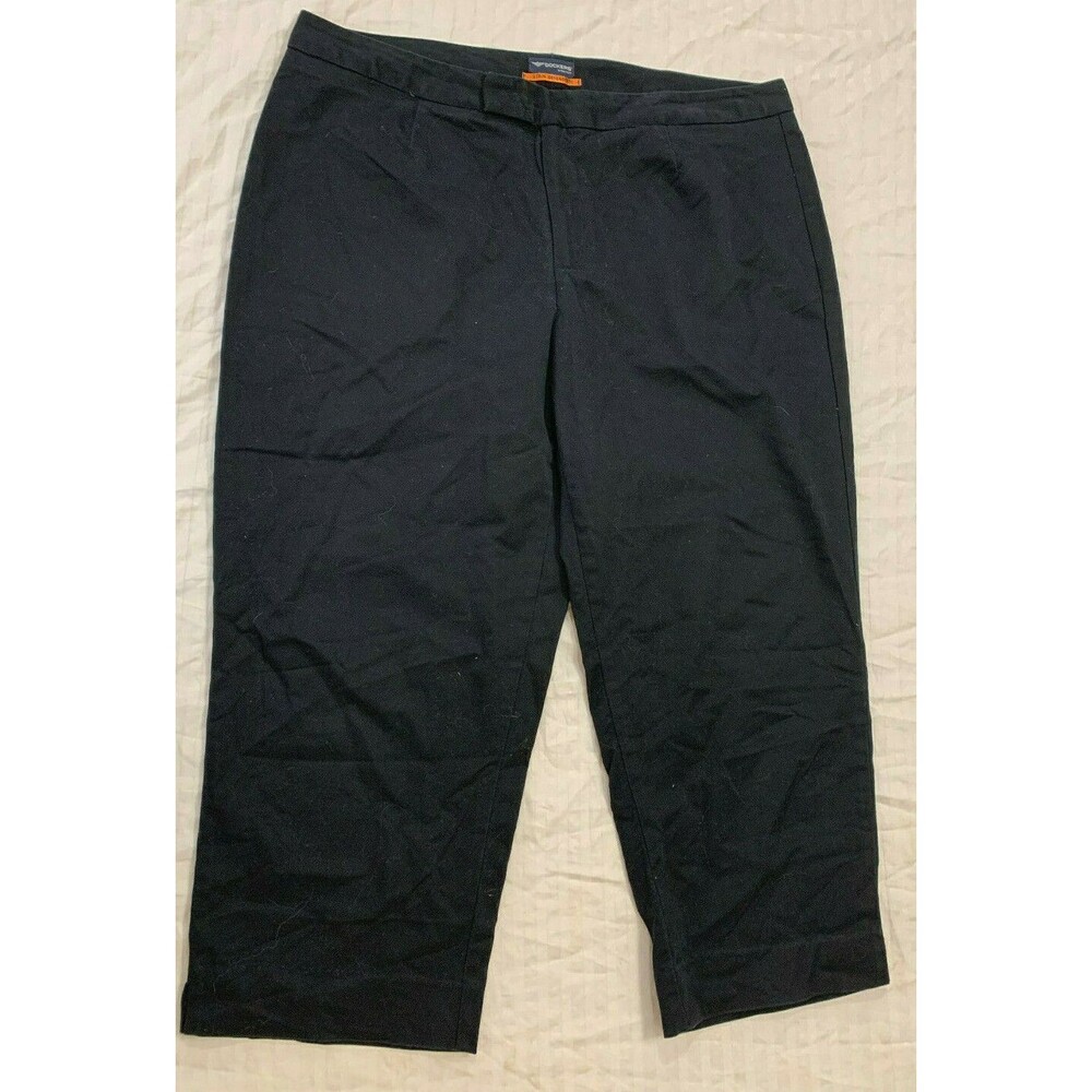 DOCKERS STAIN FEFENDER STRETCH WOMENS CAPRIS PANTS SIZE 18W
